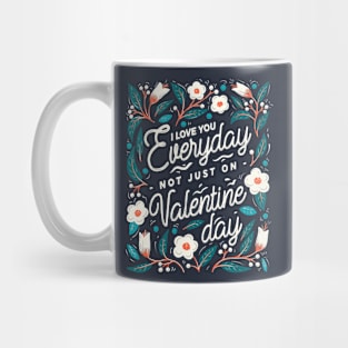 Valentine gift | valentine typography Mug